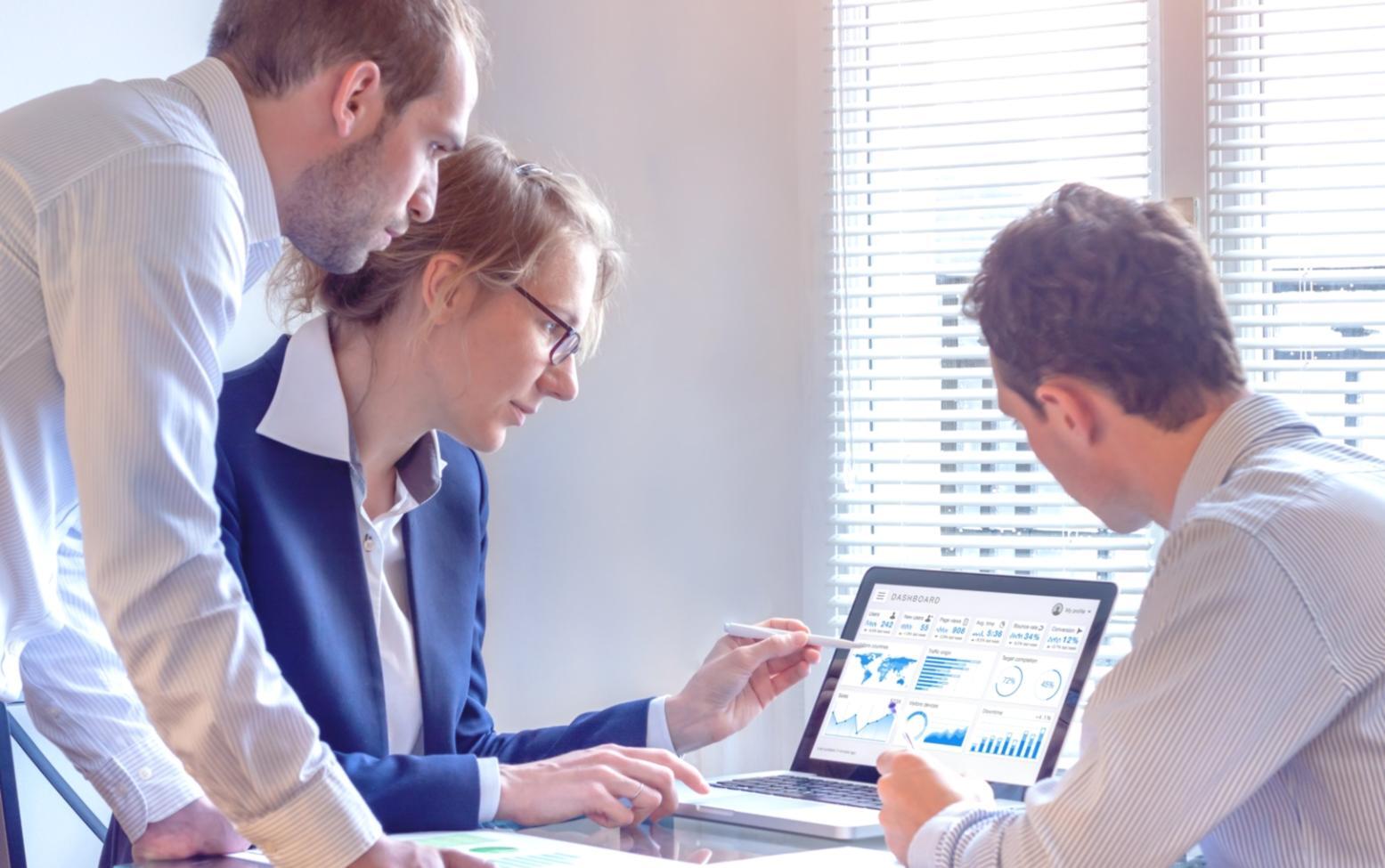 Certification student reviewing course materials and completing practical assignments